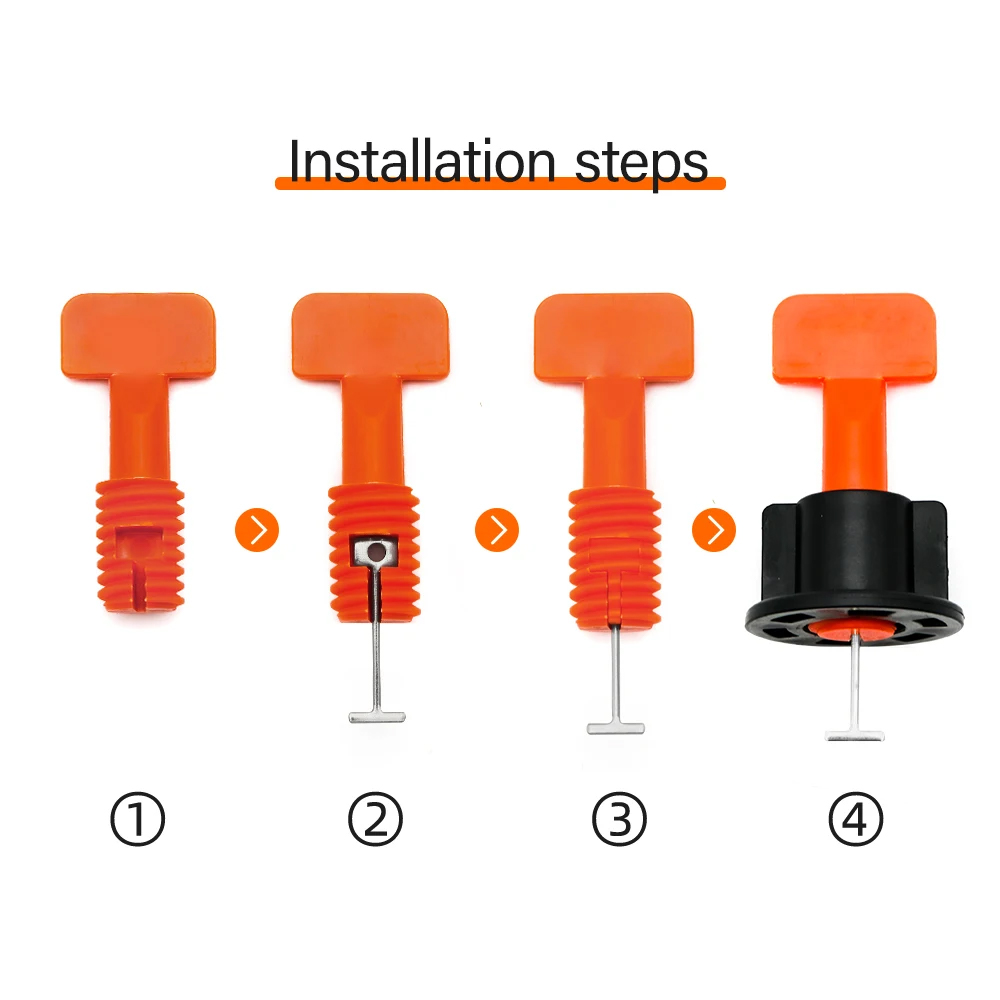 51Pcs Floor Tile Leveling Syst - Ceramic Tile Floor recension och pris