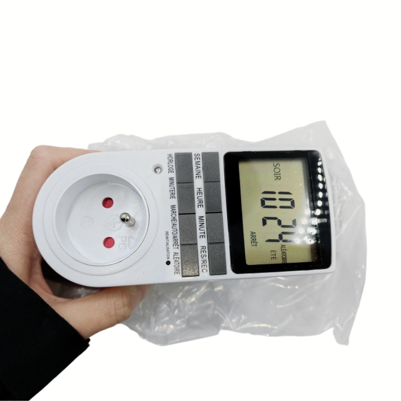 7 Days Programmable Timer Sock - Timer Dual Outlet recension och pris