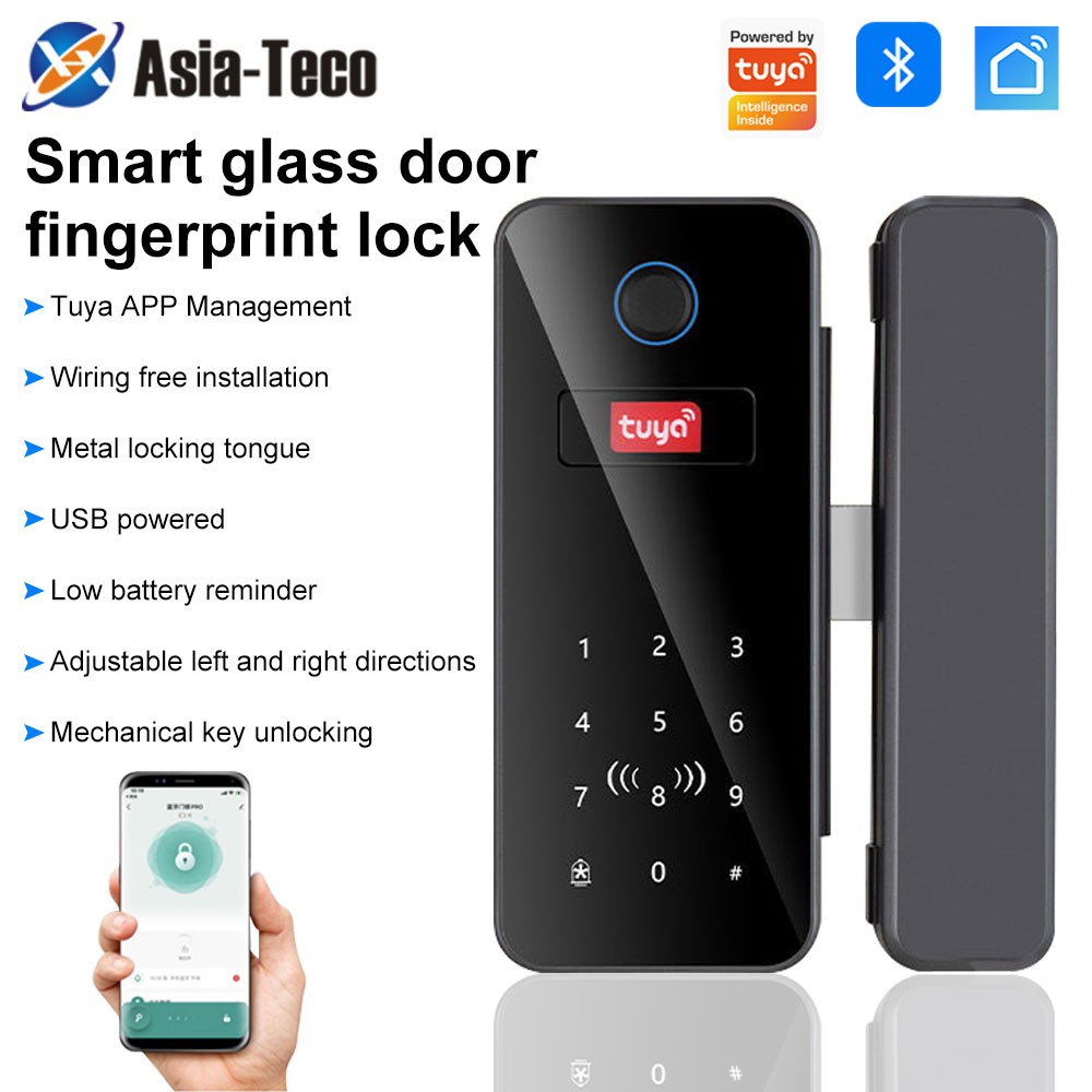 Intelligent Lock Glass Door Pa - Glass Door Hinge recension och pris