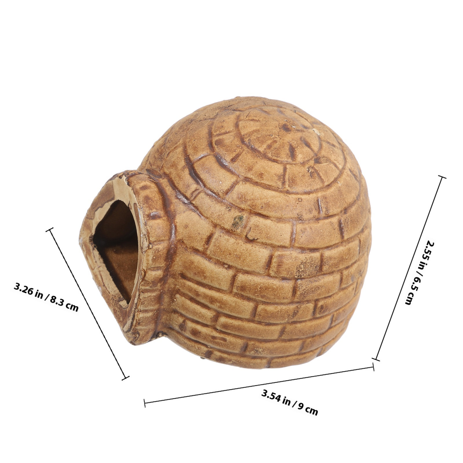 Premium Ceramic Aquarium Hides - Hide Cave Ceramic recension och pris