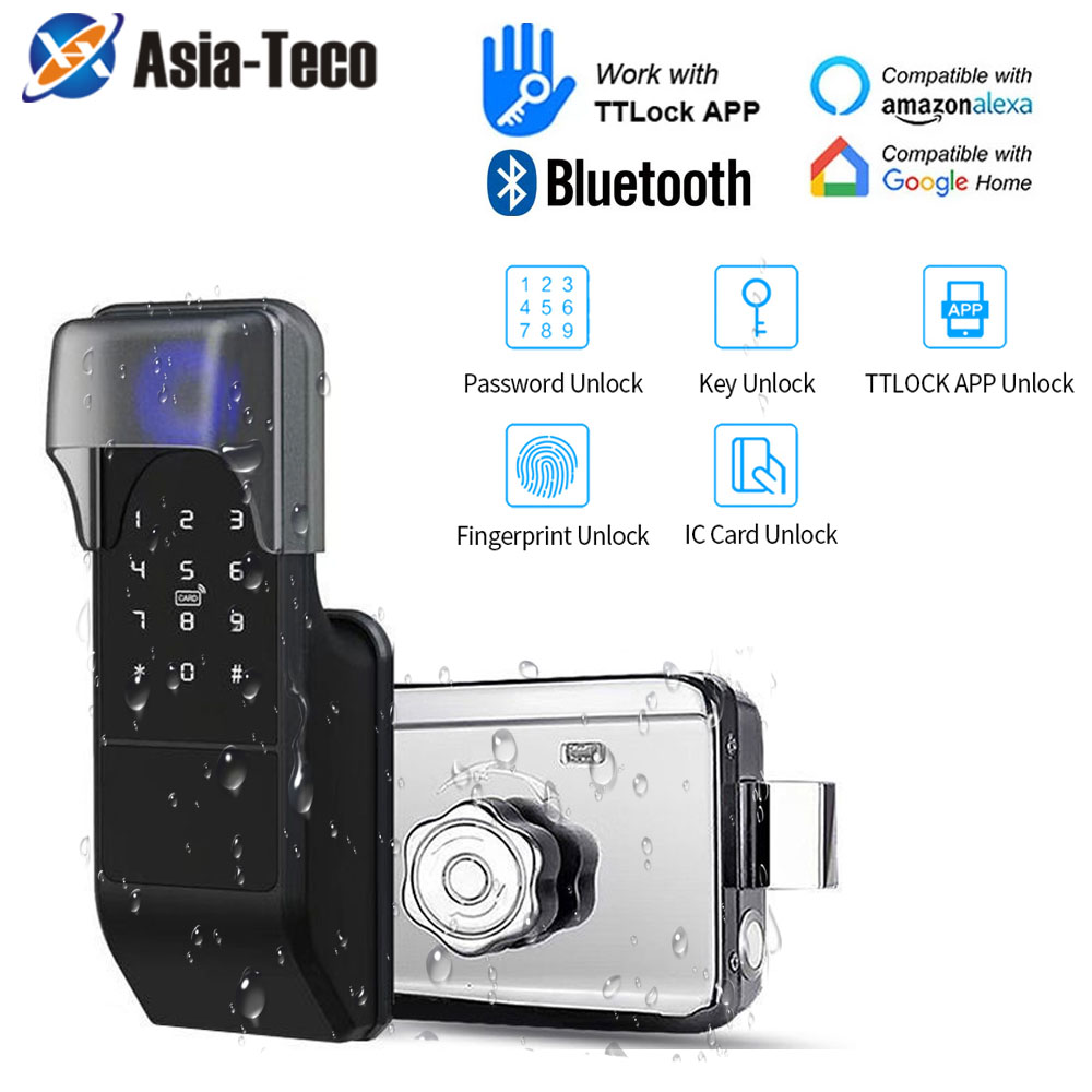 IP65 Waterproof TTLock Fingerp - Glass Door Hinge recension och pris