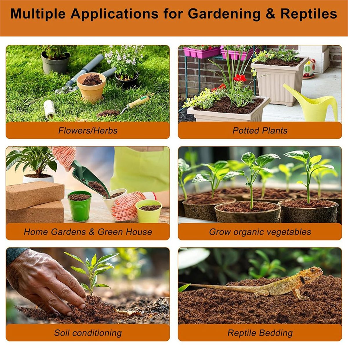 【STABLE QUALITY】3 Pack Bricks, - Substrate Coconut Fiber recension och pris
