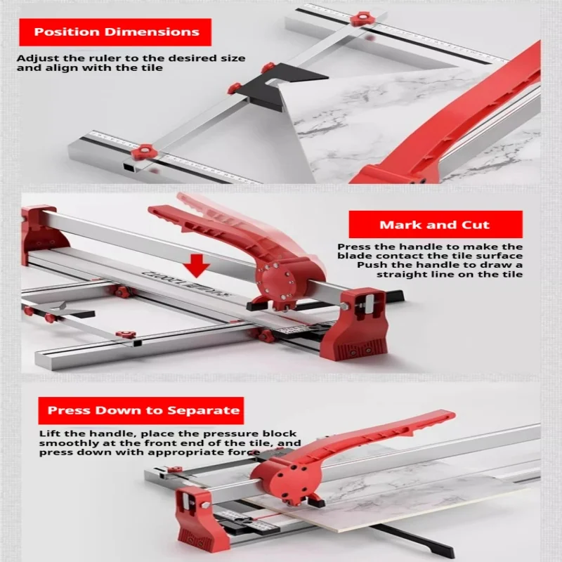 Heavy Duty Manual Tile Cutter  - Ceramic Tile Floor recension och pris