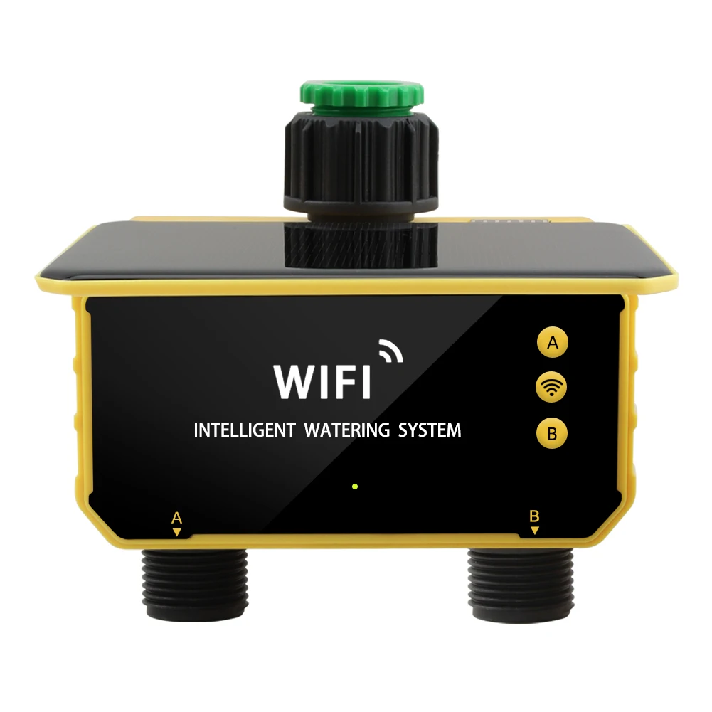 WiFi Solar Timer Dual Water Va - Timer Dual Outlet recension och pris
