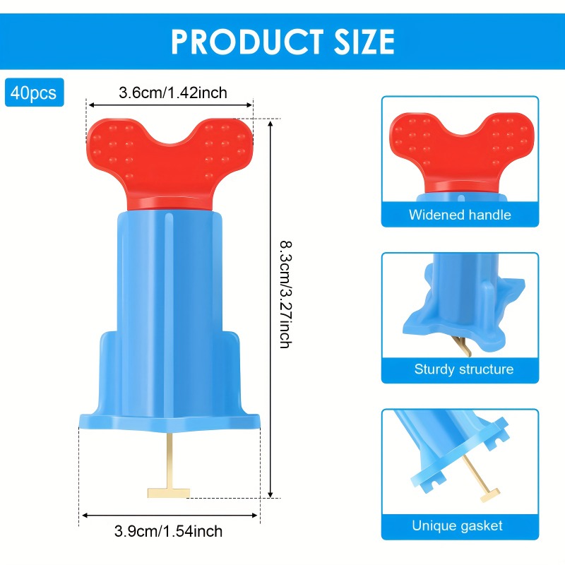 40Pcs New Design Tile Leveling - Ceramic Tile Floor recension och pris