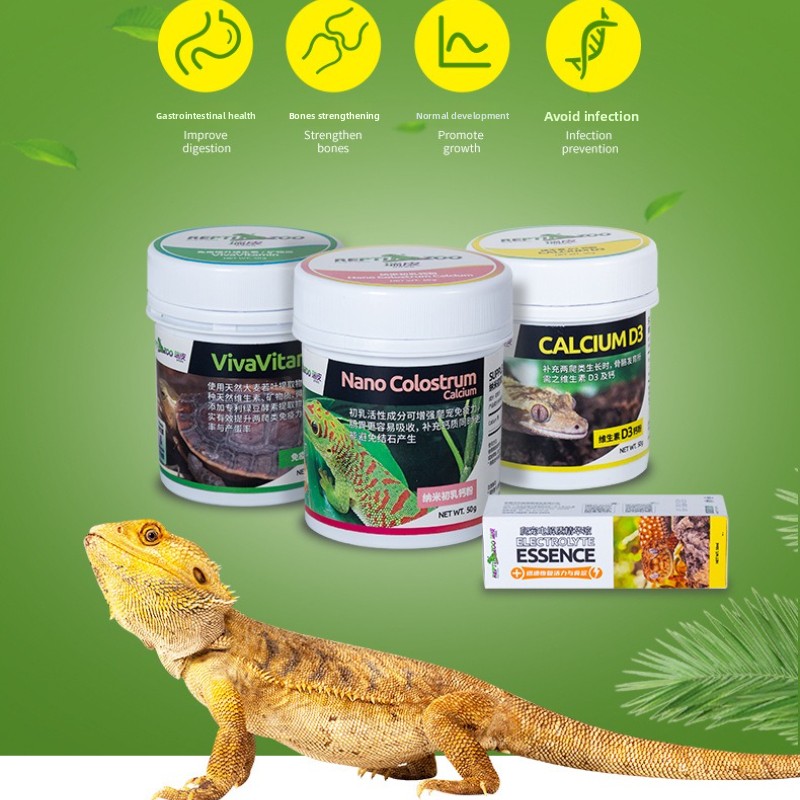 Reptizoo Reptile Calcium Powde - Vitamin D3 Reptile recension och pris