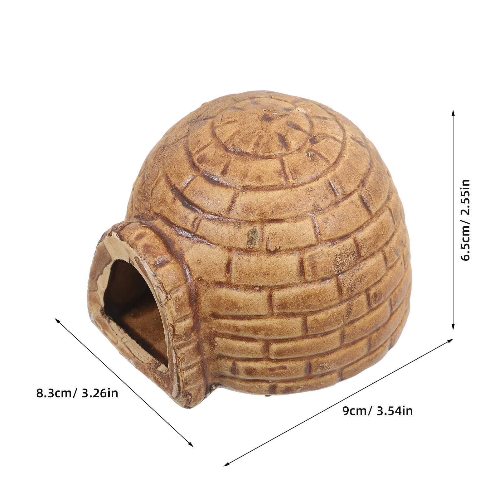 Aquarium Fish Shelter Ceramic  - Hide Cave Ceramic recension och pris