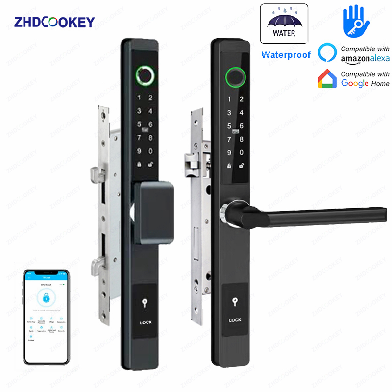 ZHDCOOKEY Biometric Digital Do - Glass Door Hinge recension och pris