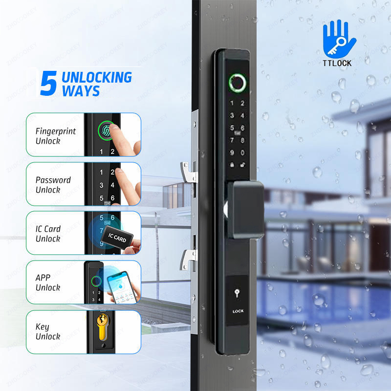 ZHDCOOKEY Biometric Digital Do - Glass Door Hinge recension och pris