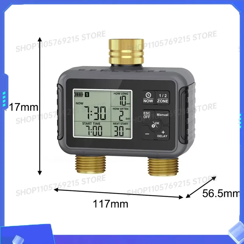 Smart Water Controller Irrigat - Timer Dual Outlet recension och pris
